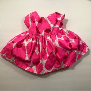 The Children’s Place Pink and Red Hearted Dress